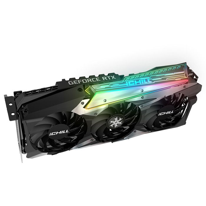 Carte graphique - INNO3D - GeForce RTX 3090 ICHILL X3 RGB - 24 Go - GDDR6X - RGB