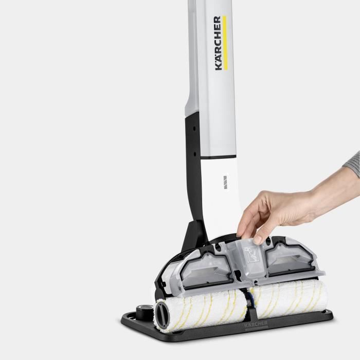KARCHER EWM 2 - Balai serpillière électrique sans fil - Permet de nettoyer jusqu'à 60 m² - Tout type de sols durs – Image 3