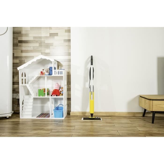 KARCHER KST 2 Upright EasyFix - Balai vapeur - Réservoir 400 ml - 1600W - Prêt à l'emploi en seulement 30 secondes – Image 2