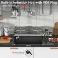 Karinear Plaque à Induction - 4 Foyer - Encastrable - 6400W – Image 4