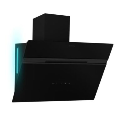 Klarstein Alina Hotte aspirante 60 cm CEE A Tactile Eclairage LED évacuation-mode recyclage d'air 615 m³-h