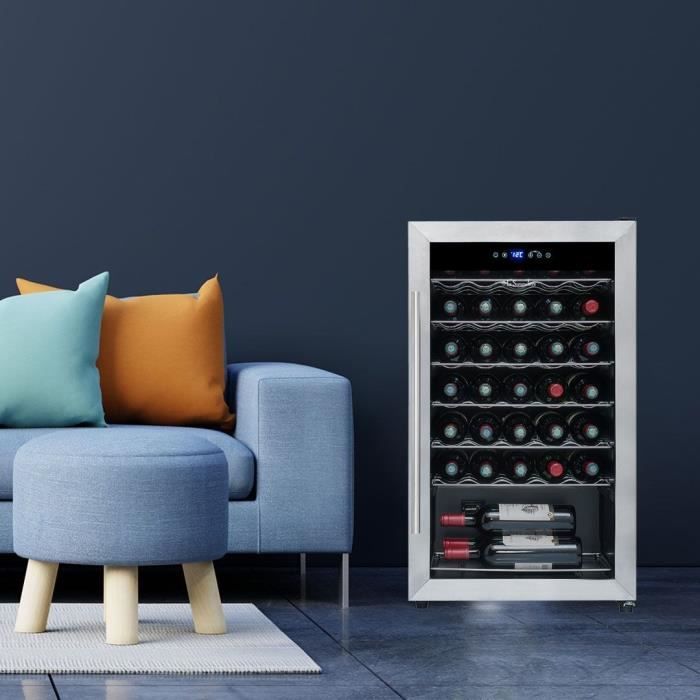 LA SOMMELIERE LS34A - Cave à vin de Service - 34 bouteilles - Pose libre Porte Vitrée - L 48 x H 83.8 cm – Image 5