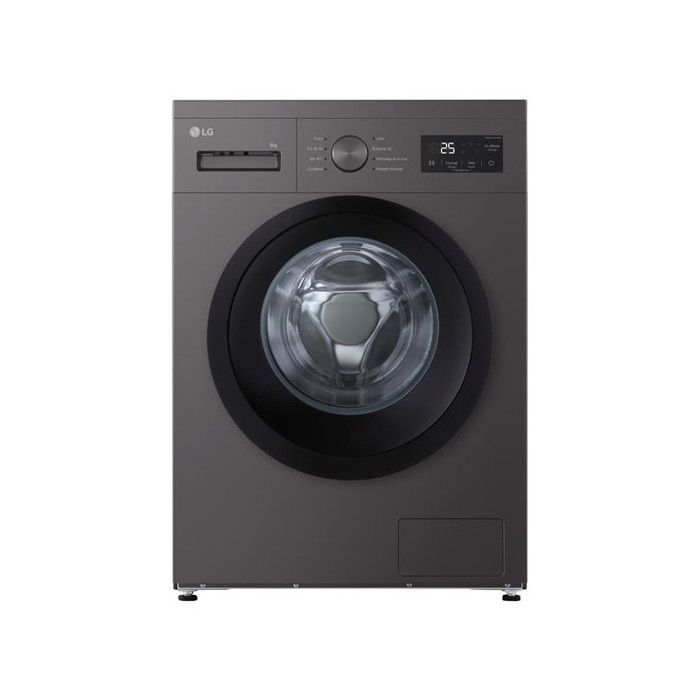 Lave-linge 9 kg 1400 tours - Moteur Smart Inverter, Steam, énergie A, t LG - F94N14SLS