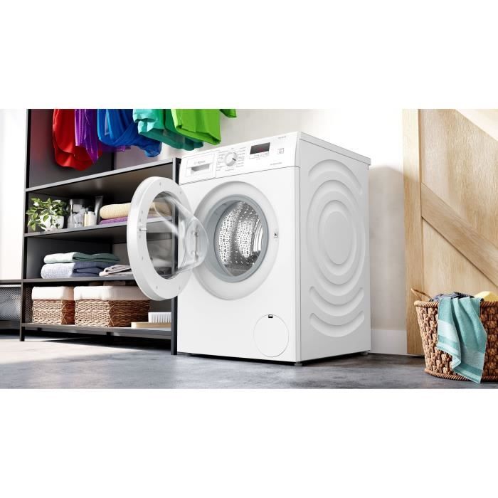 Lave-linge hublot BOSCH WGE02406FR SER2 - 7 kg - Induction - L60cm - 1400 trs/min - Classe A - Blanc – Image 6