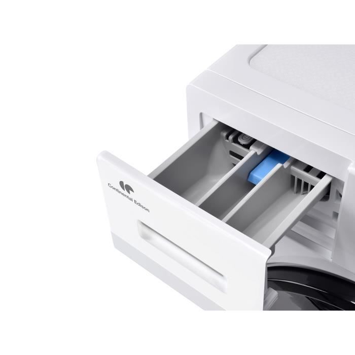 Lave-linge hublot - CONTINENTAL EDISON - CELL8140IW1 - 8kg - Moteur induction - 60 cm - 1400 trs/min - Blanc – Image 3