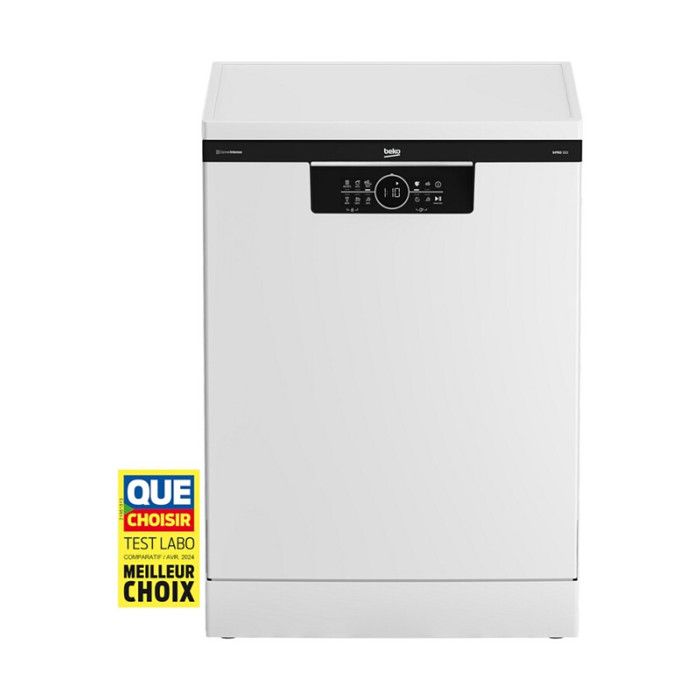 Lave-vaisselle - BEKO série bPro500 - 14 couverts - Induction - 60 cm - 44 dBA - Blanc – Image 3
