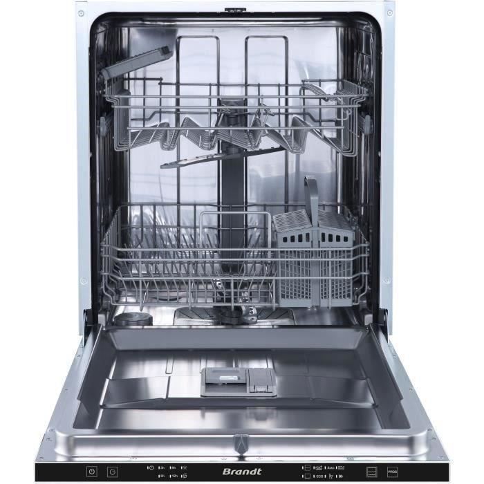Lave-vaisselle encastrable BRANDT LVE334J - 13 couverts - 44 dB – Image 3