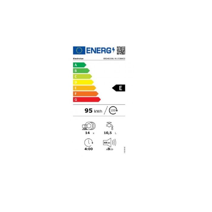 Lave-vaisselle encastrable ELECTROLUX EEG48200L - 60 cm - 14 couverts - 44 dB - A – Image 2