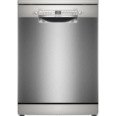 Lave-vaisselle pose libre BOSCH SMS2HVI02E SER2 - 14 couverts - Induction - L60cm - 46 dB - tiroir à couverts - Inox