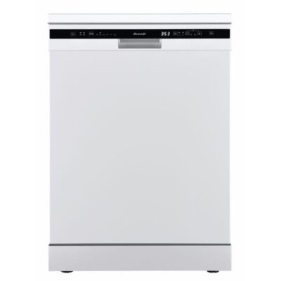 Lave-vaisselle pose libre BRANDT DWF147DW - 14 couverts - L60cm - 47 dB - Blanc