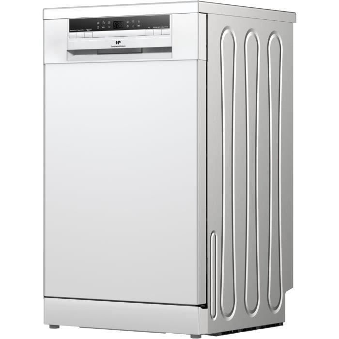 Lave-vaisselle pose libre - CONTINENTAL EDISON - CELV1145W - 11 couverts - 45 cm - 45 dB - Blanc – Image 5