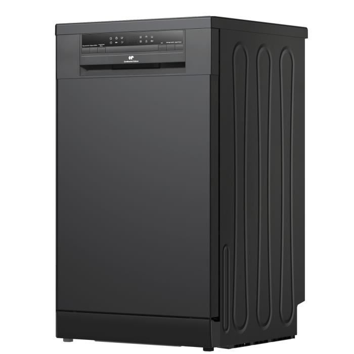 Lave-vaisselle pose libre - CONTINENTAL EDISON - CELV1145B - 11 couverts - 45 cm - 45 dB - Noir – Image 5