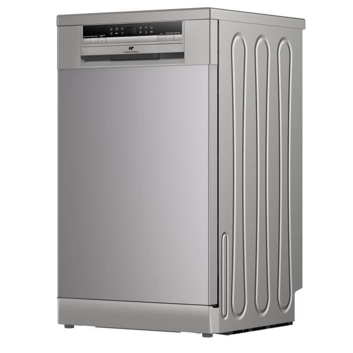 Lave-vaisselle pose libre - CONTINENTAL EDISON - CELV1145S - 11 couverts - 45 cm - 45 dB - Silver – Image 5