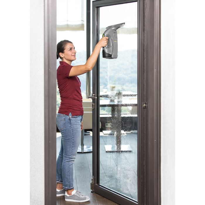 Lave vitre - KARCHER - WVP 10 - Humide - Batterie Li-ion détachable - 30 min d'autonomie – Image 4