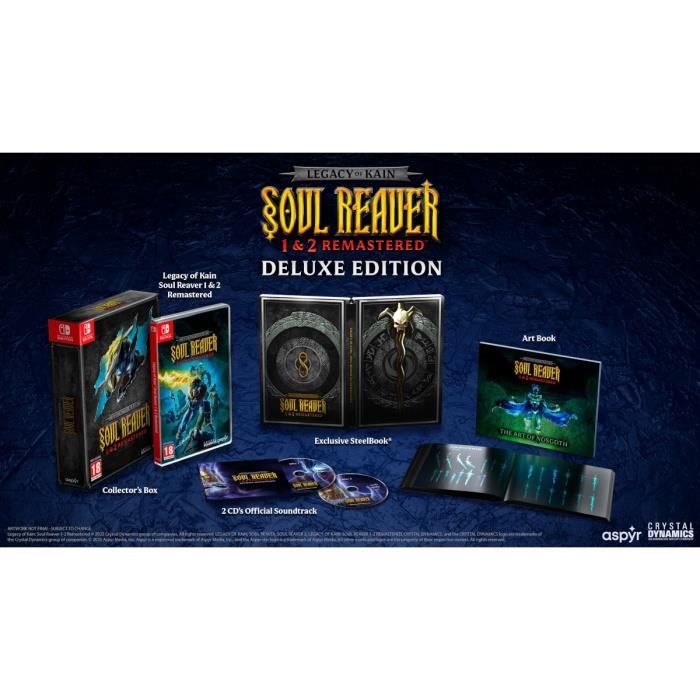 Legacy of Kain Soul Reaver 1&2 Remastered - Jeu Nintendo Switch - Edition Deluxe – Image 2