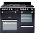 Leisure Cookmaster CK110F324K Cuisinière (four à deux étages) pose libre largeur : 110 cm profondeur : 60 cm hauteur : 90 cm…
