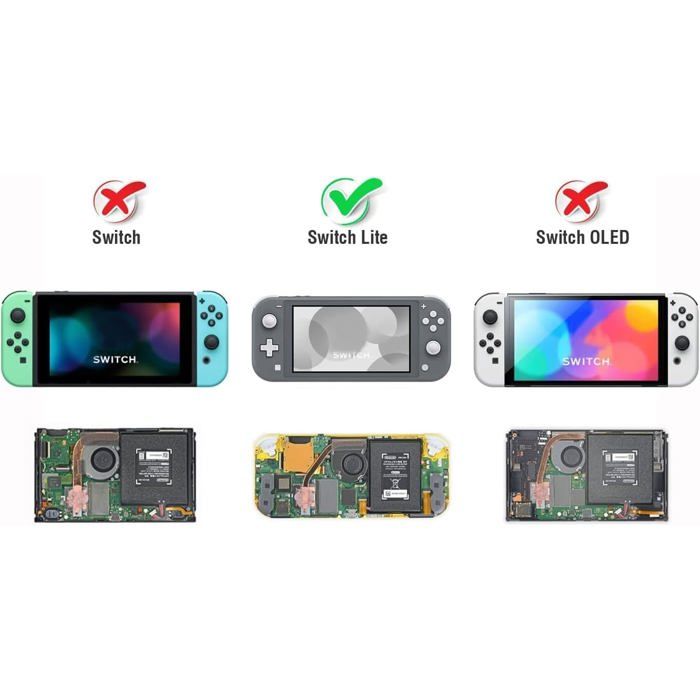 Link-e : Batterie Rechargeable de Remplacement 3.8V 3600mAh Compatible avec Console de Jeu Nintendo Switch Lite – Image 2