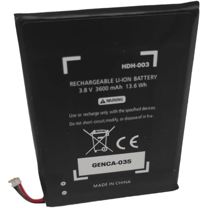 Link-e : Batterie Rechargeable de Remplacement 3.8V 3600mAh Compatible avec Console de Jeu Nintendo Switch Lite