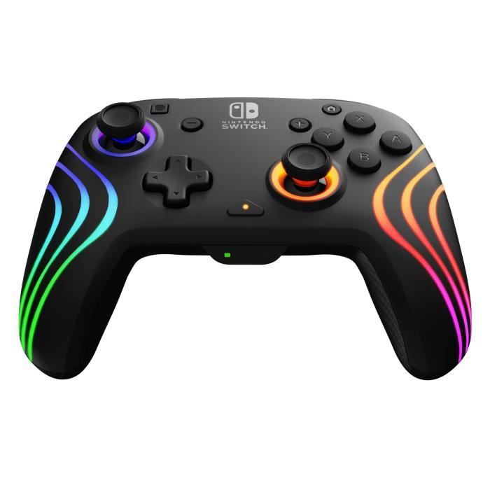 Manette de jeu - Nintendo Switch - Afterglow Wave - Sans fil - PDP - Noir – Image 5