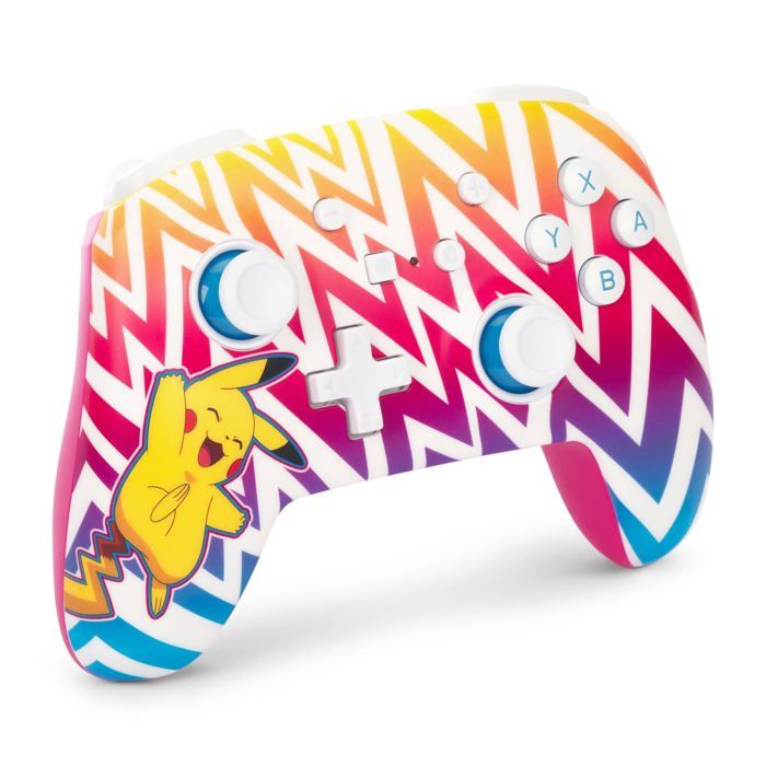 Manette de jeu sans fil PowerA Enhanced Pikachu Vibrant pour Nintendo Switch – Image 3