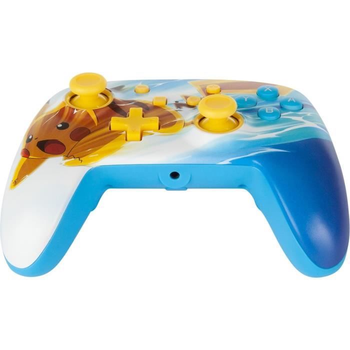 Manette de jeu - POWER A - Pikachu Charge - Filaire - Nintendo Switch - Jaune/Rouge – Image 3