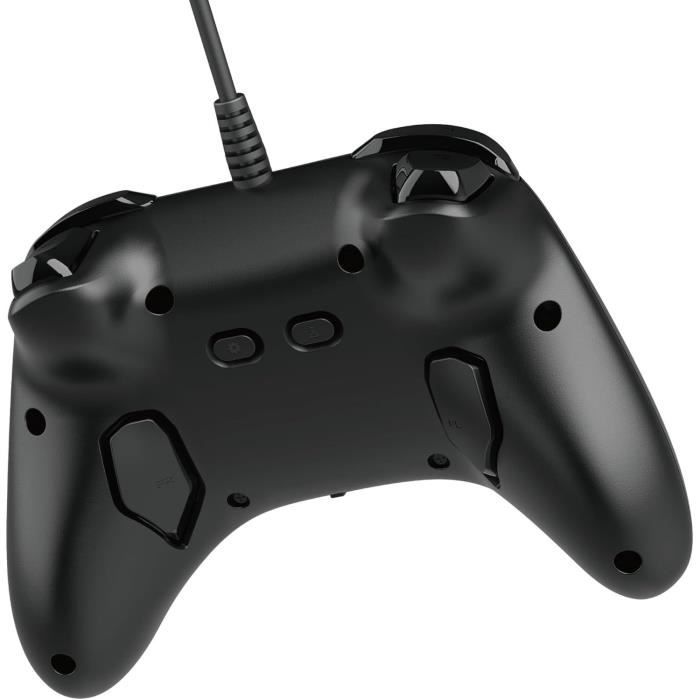 Manette filaire - HORI - Horipad - Nintendo Switch et Switch 2 - Bouton Nintendo C - Boutons arrière programmables - Noir – Image 4