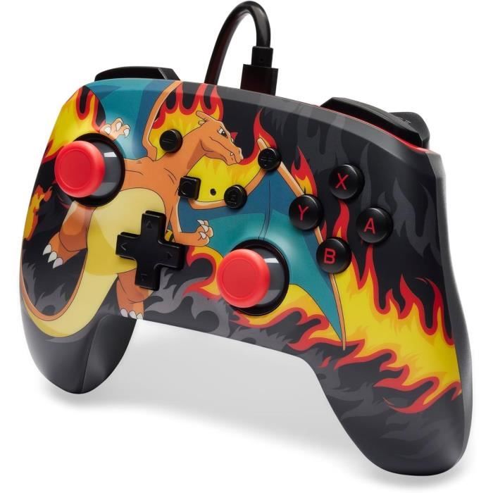 Manette Filaire - POWER A - Nintendo Switch - Charizad Firestorm – Image 4