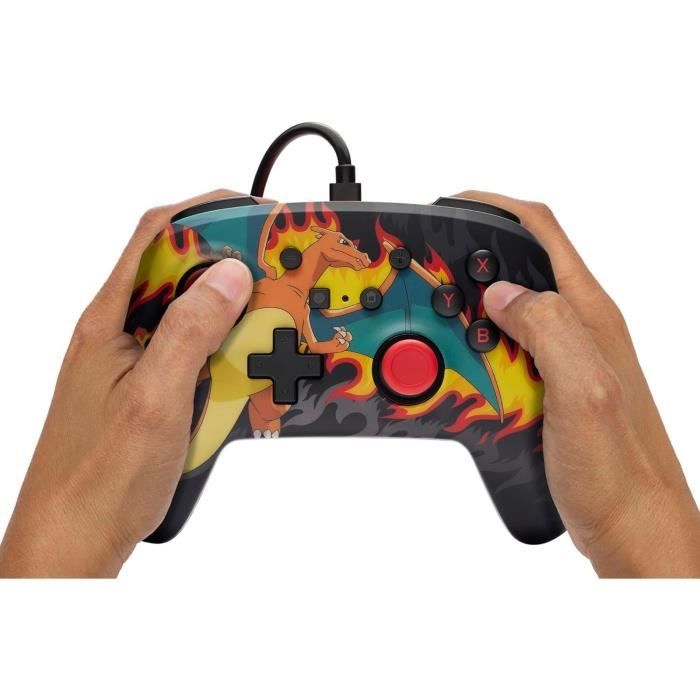 Manette Filaire - POWER A - Nintendo Switch - Charizad Firestorm – Image 7
