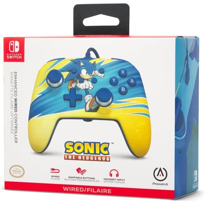 Manette Filaire - POWER A - Nintendo Switch - Sonic Boost – Image 6