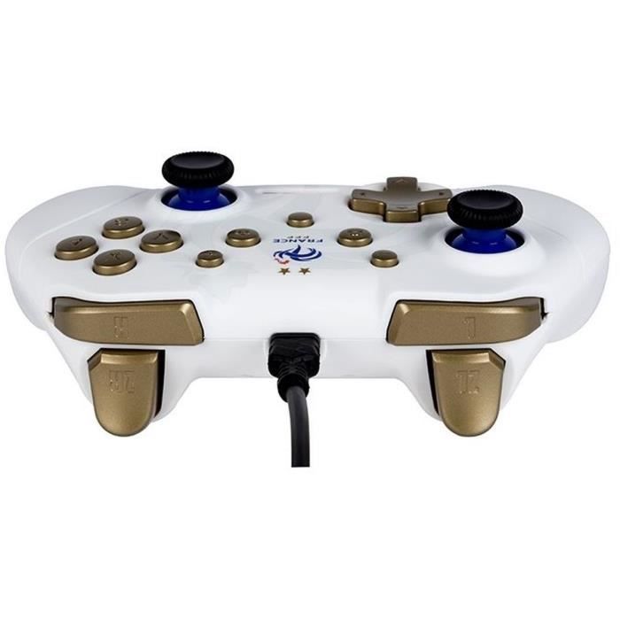 Manette - KONIX - Blanc - Switch et PC - Sous Licence Officielle FFF – Image 3
