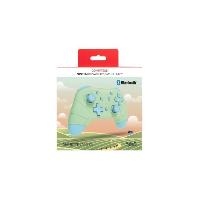 Manette de jeu - Animal - Nintendo Switch BT Verte - Bluetooth - Vibration - Ergonomique – Image 2