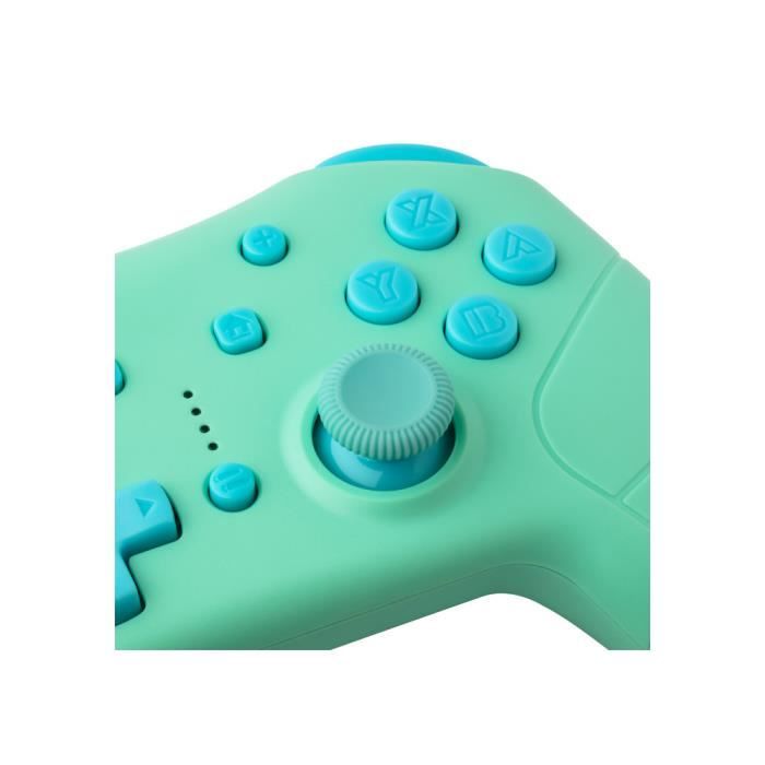 Manette de jeu - Animal - Nintendo Switch BT Verte - Bluetooth - Vibration - Ergonomique – Image 3