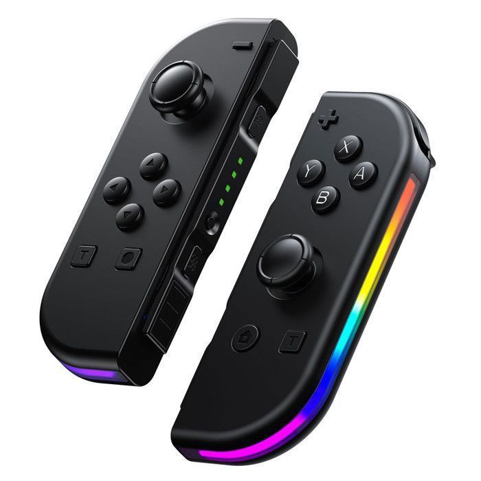 Manette pour Switch Sans Fil Bluetooth Contrôleurs Gamepad (Contrôleur non Officiel) - Noir-2