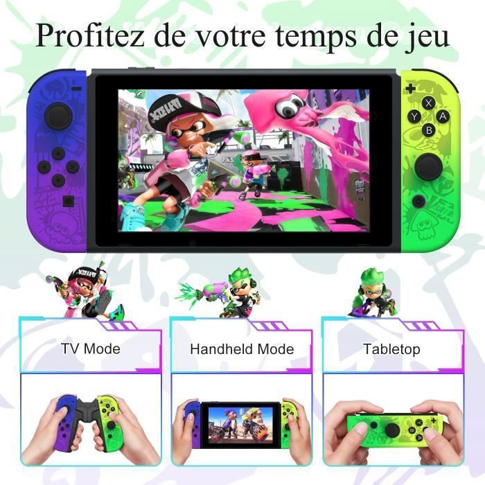 Manette pour Switch Sans Fil Bluetooth Contrleurs Gamepad Contrleur non Officiel - Color bleu MANETTE JEUX VIDEO – Image 4
