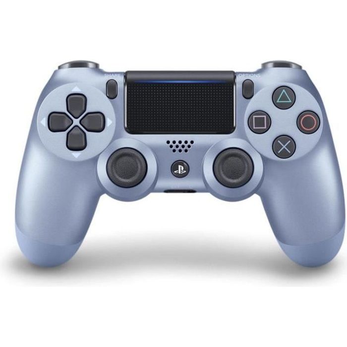 Manette PS4 DualShock 4.0 V2 Titanium Blue - PlayStation Officiel