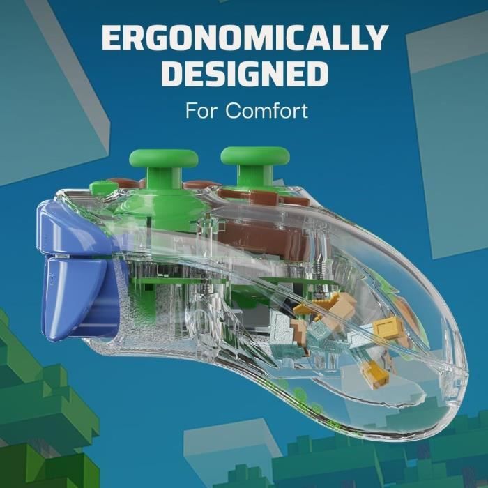 Manette Realmz Sans Fil Ns Steve Minecraft-Accessoire-SWITCH – Image 7