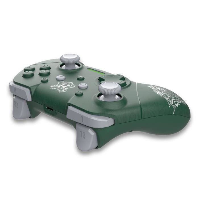 Manette SWITCH - Nintendo - HARRY POTTER Serpentard - Bluetooth - 4 gâchettes ergonomiques - Autonomie 6-8h – Image 2
