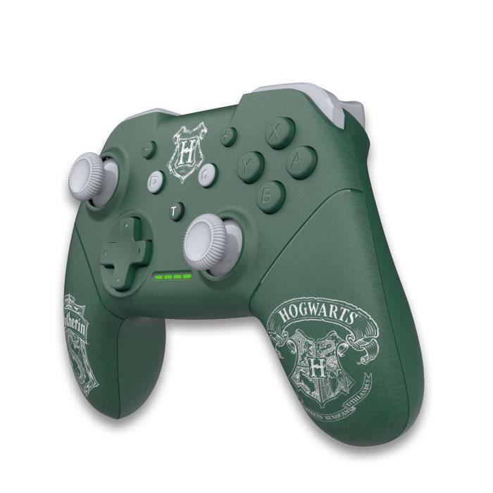 Manette SWITCH Bluetooth Nintendo HARRY POTTER VERT SERPENTARD + CASQUE SWITCH PRO-SH3 ROUGE SWITCH EDITION – Image 3