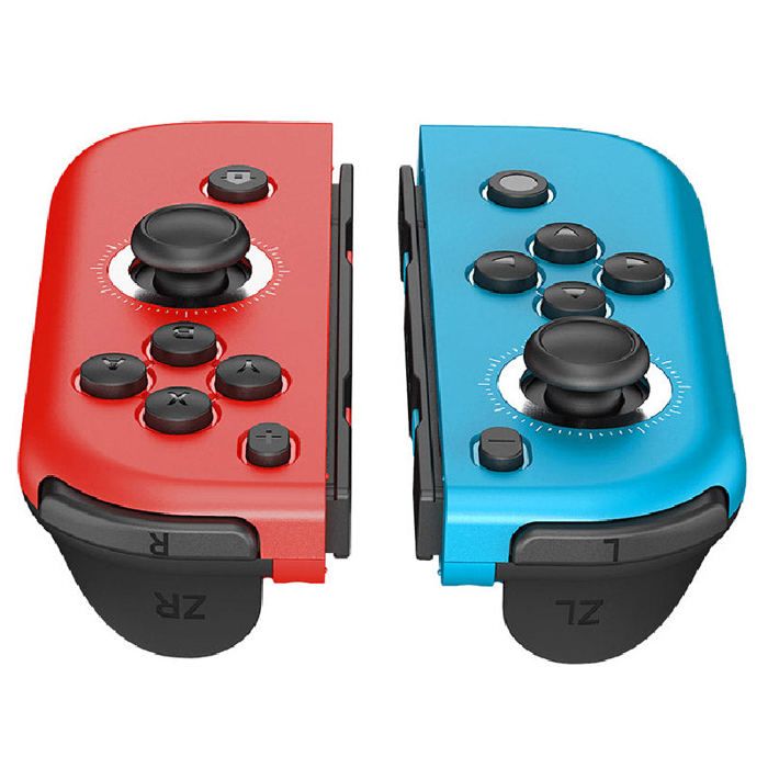 Manette Switch – Paire de Joy-Con Bleu/Rouge compatible Switch 1/2, OLED et Lite – Bleu Rouge – Image 4