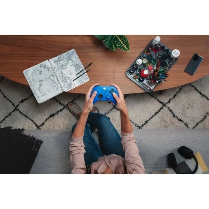 Manette Xbox Sans Fil Shock Blue – Image 6