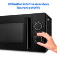 Micro-Ondes Monofunction - MEDION MD12011 - 20L - 800W - Noir – Image 5