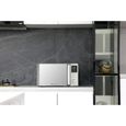 Micro-ondes combiné - CONTINENTAL EDISON - CEMO25SG13S3 - Silver - 25 L - Porte Miroir - 1400 W - Grill 1200 W - Convection 1200 W – Image 3