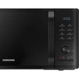 Micro-ondes solo - SAMSUNG - MS23K3555E - Noir - 23L - Contrôle électronique + bouton - Fonction maintien au chaud – Image 4