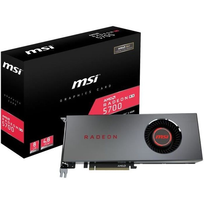 MSI Carte graphique AMD Radeon RX 5700 8 Go