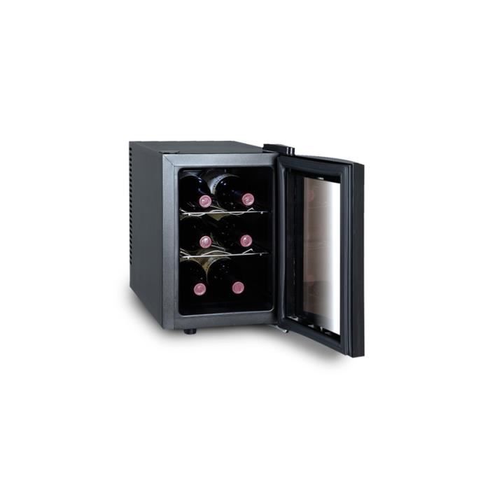 Cave à vin MyWave TY-K601 - Autonome - 6 bouteilles - Noir – Image 3