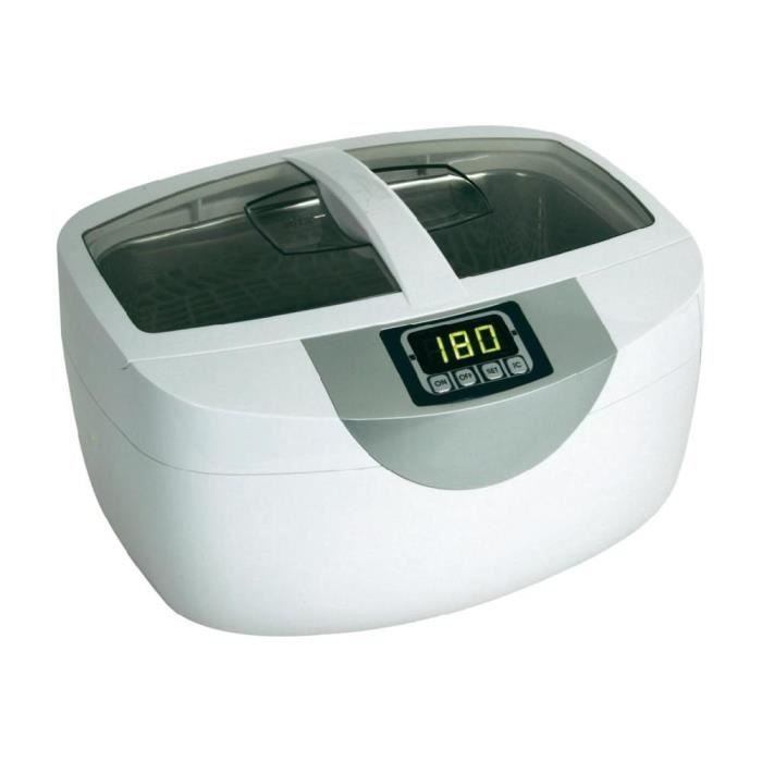 Nettoyeur à ultrasons - Perel - 2,5L - Grande capacité - Minuteur - 170W