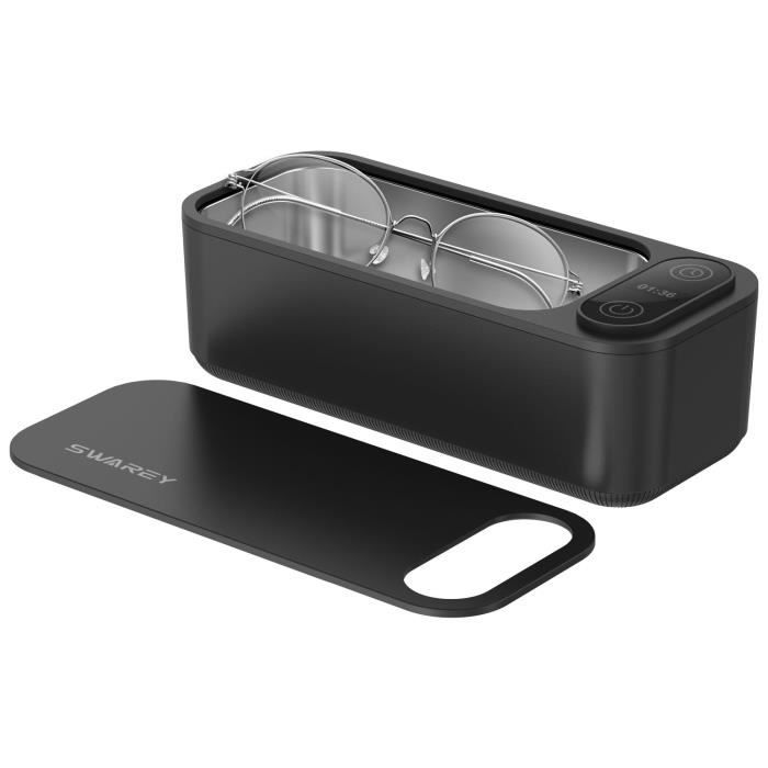 Nettoyeur à Ultrasons SWAREY 680ml pour Bijoux, Lunettes, Montres et Plus - Noir – Image 3