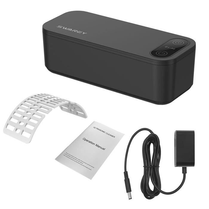 Nettoyeur à Ultrasons SWAREY 680ml pour Bijoux, Lunettes, Montres et Plus - Noir – Image 4
