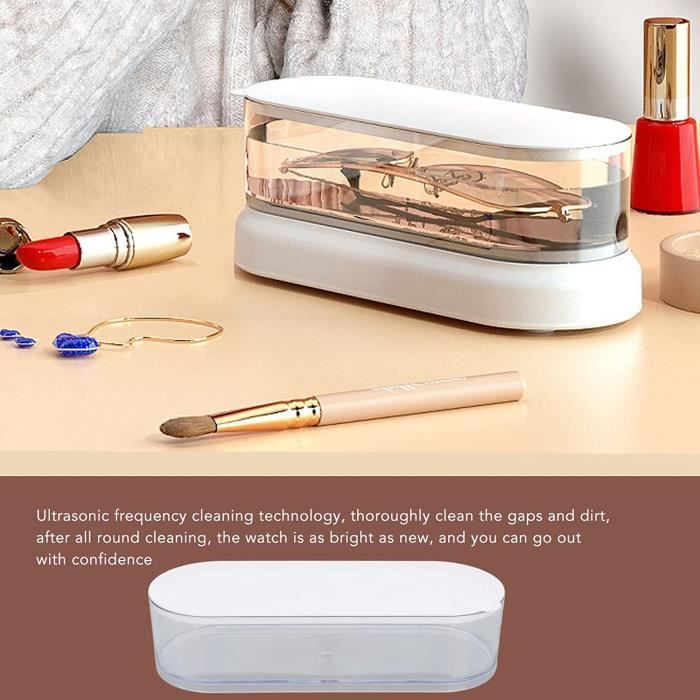 Nettoyeur de bijoux à ultrasons - Visualisation - 450ML - Faible bruit - Nettoyage de lunettes – Image 2