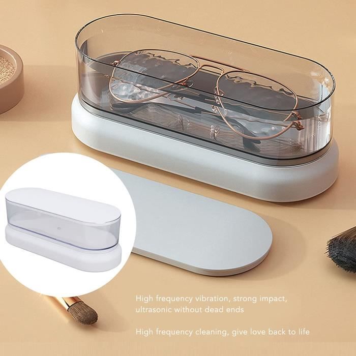 Nettoyeur de bijoux à ultrasons - Visualisation - 450ML - Faible bruit - Nettoyage de lunettes – Image 3